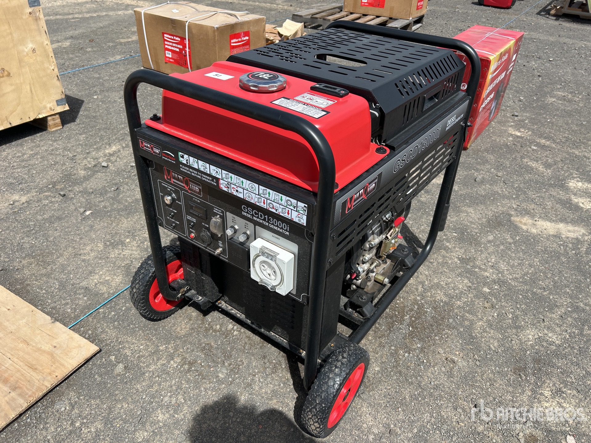 General Appearance with Picture, Left Front Corner