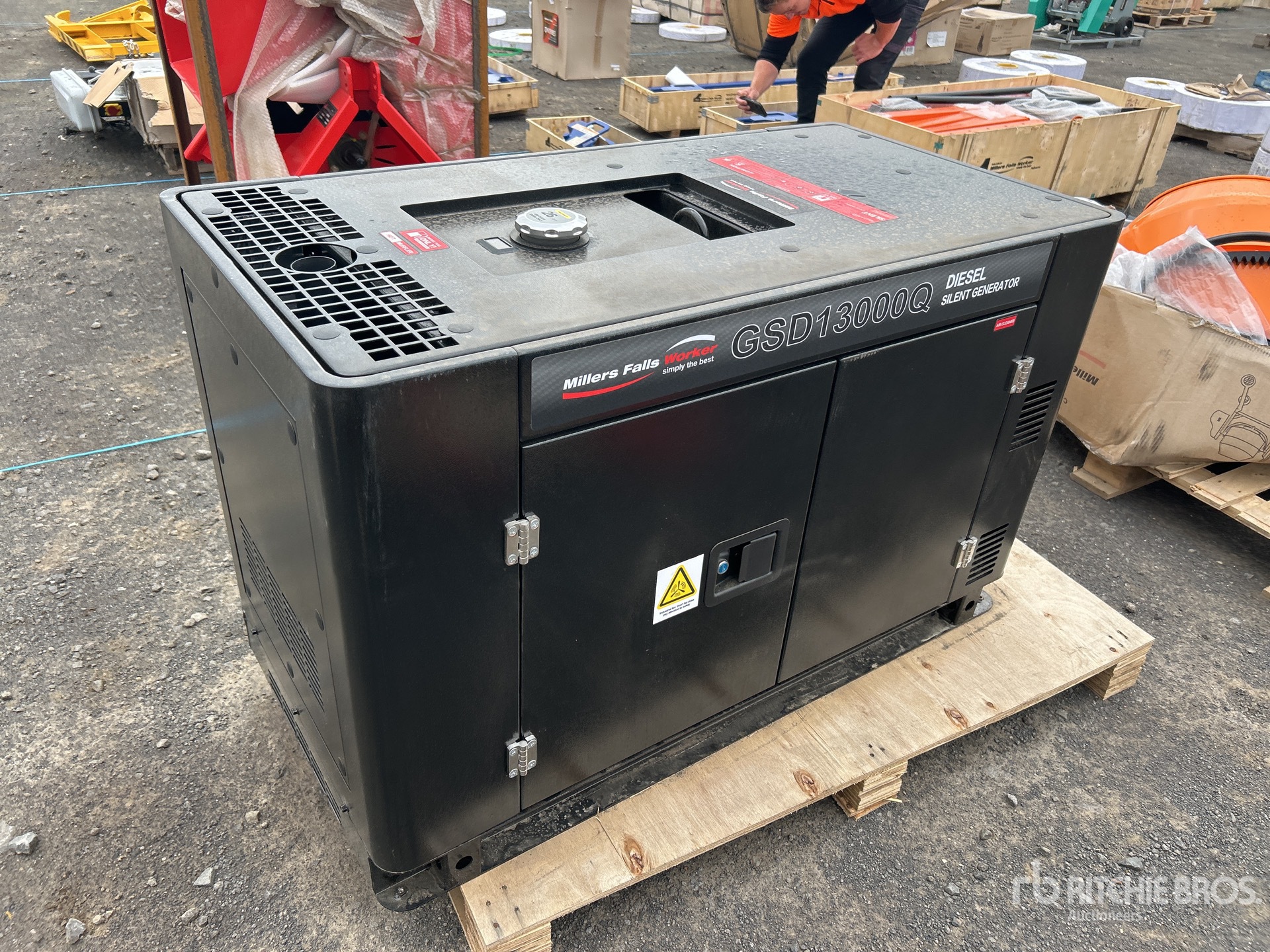 General Appearance with Picture, Left Rear Corner