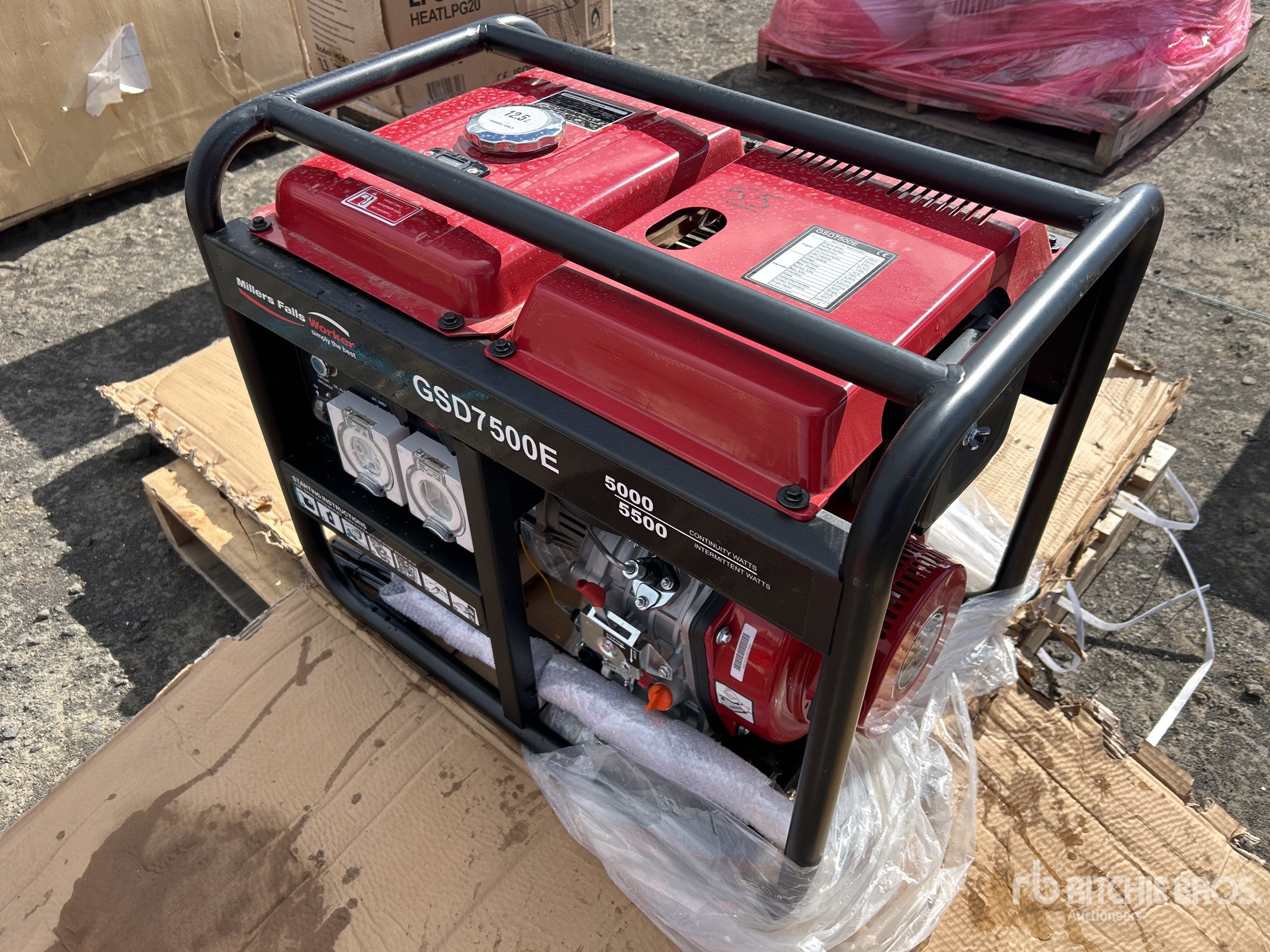 General Appearance with Picture, Left Front Corner