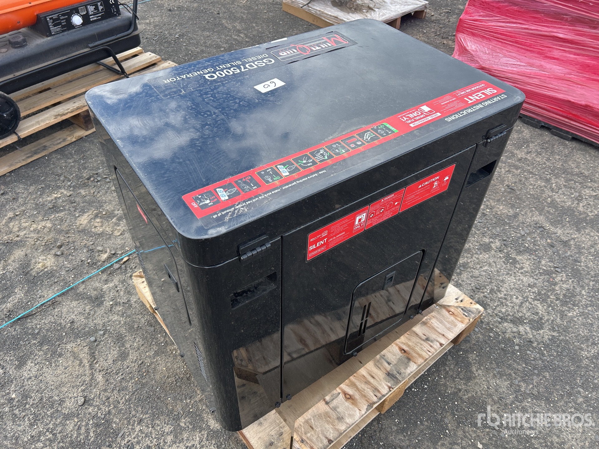 General Appearance with Picture, Left Rear Corner