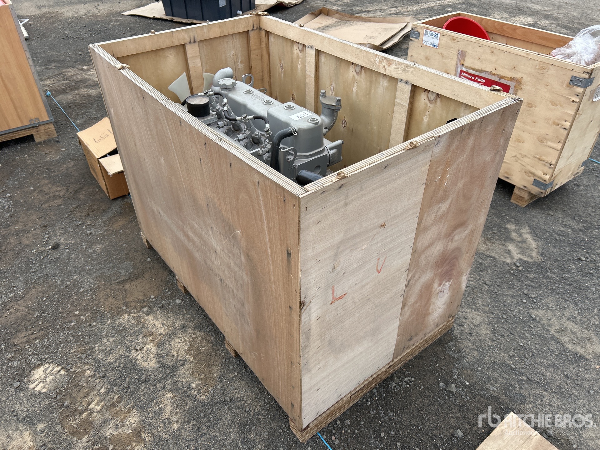 General Appearance with Picture, Left Rear Corner