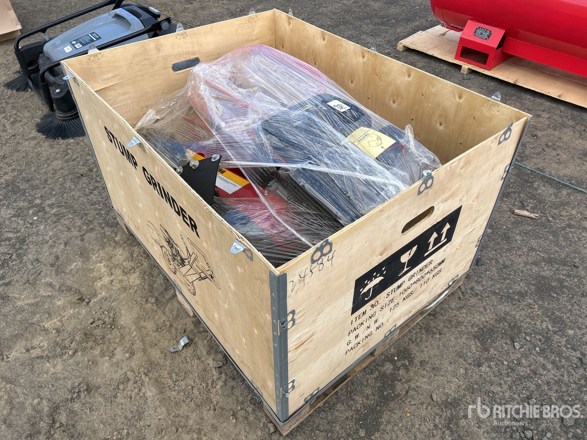 General Appearance with Picture, Left Rear Corner