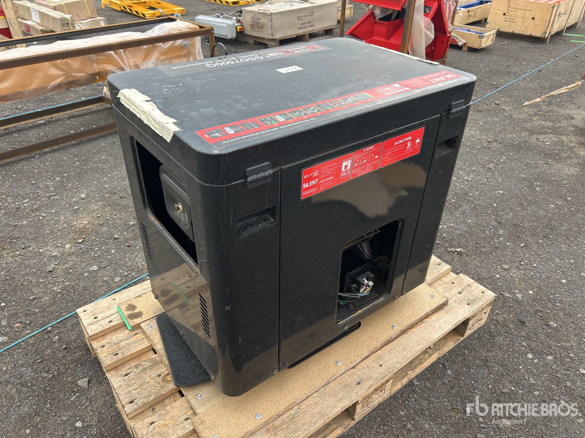 General Appearance with Picture, Left Rear Corner