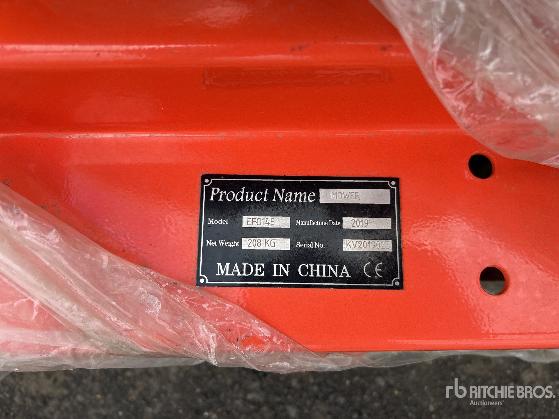 General Appearance with Numero seriale/numero d’identificazione del veicolo (VIN)