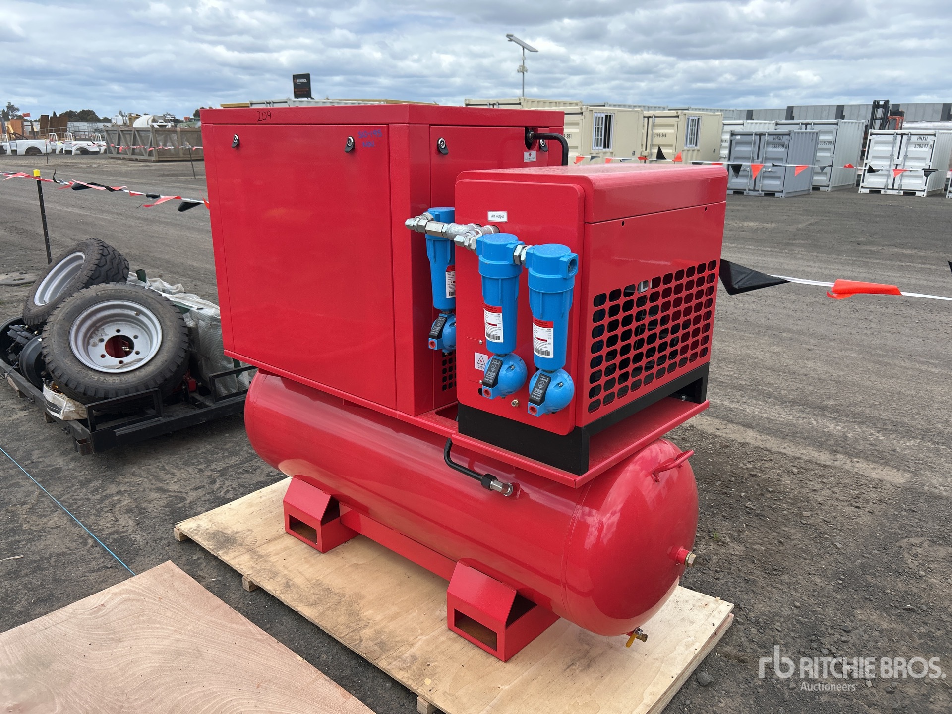 General Appearance with Picture, Left Front Corner