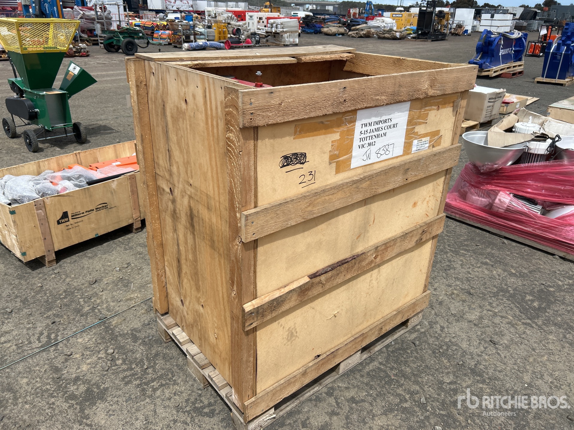 General Appearance with Picture, Left Rear Corner