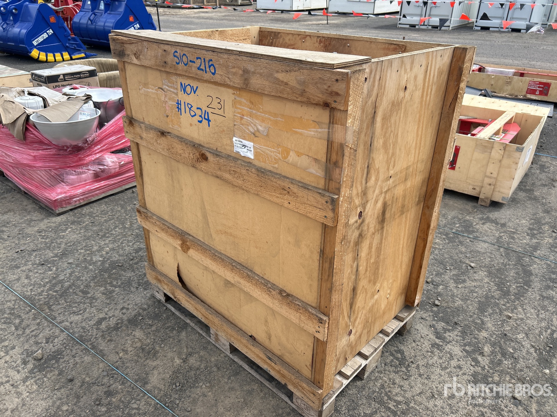 General Appearance with Picture, Left Front Corner