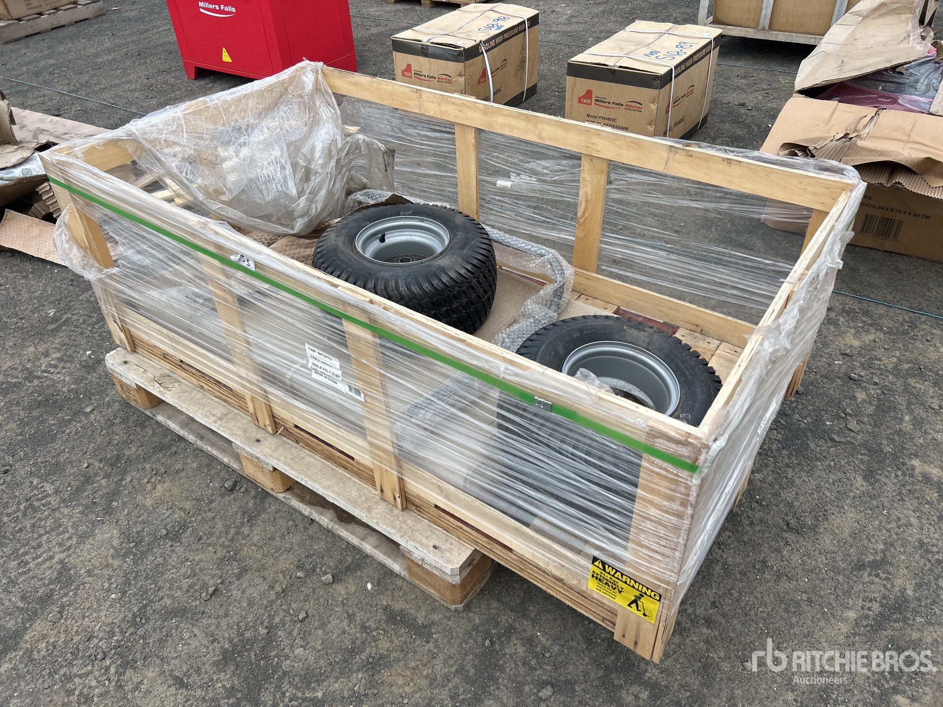 General Appearance with Picture, Left Front Corner