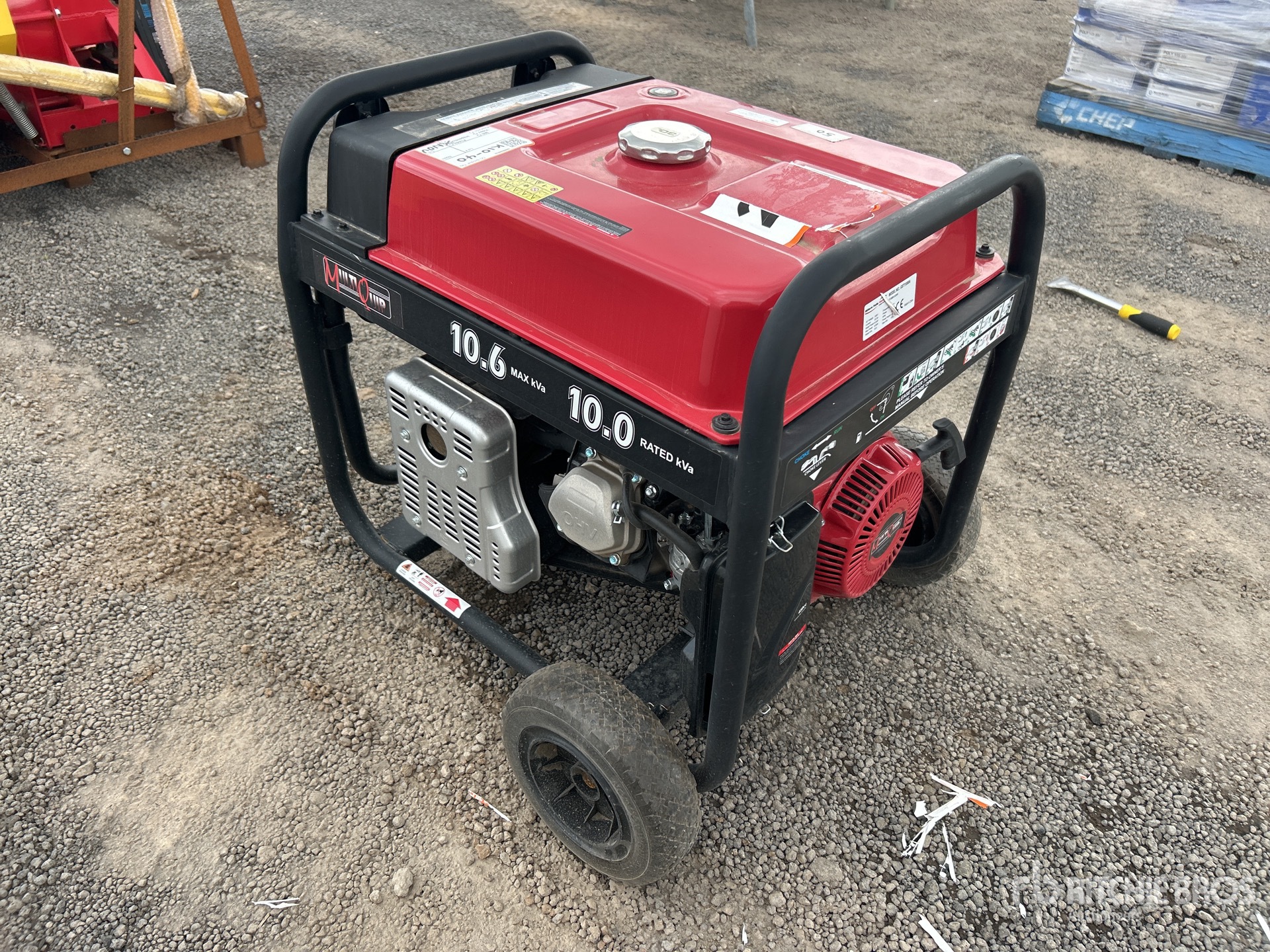 General Appearance with Picture, Left Rear Corner