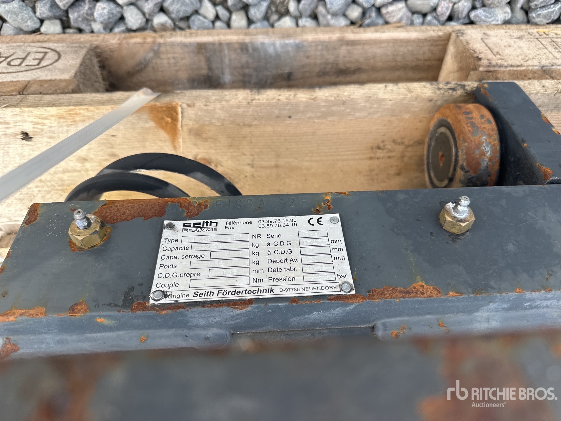 General Appearance with N.º de serie/VIN