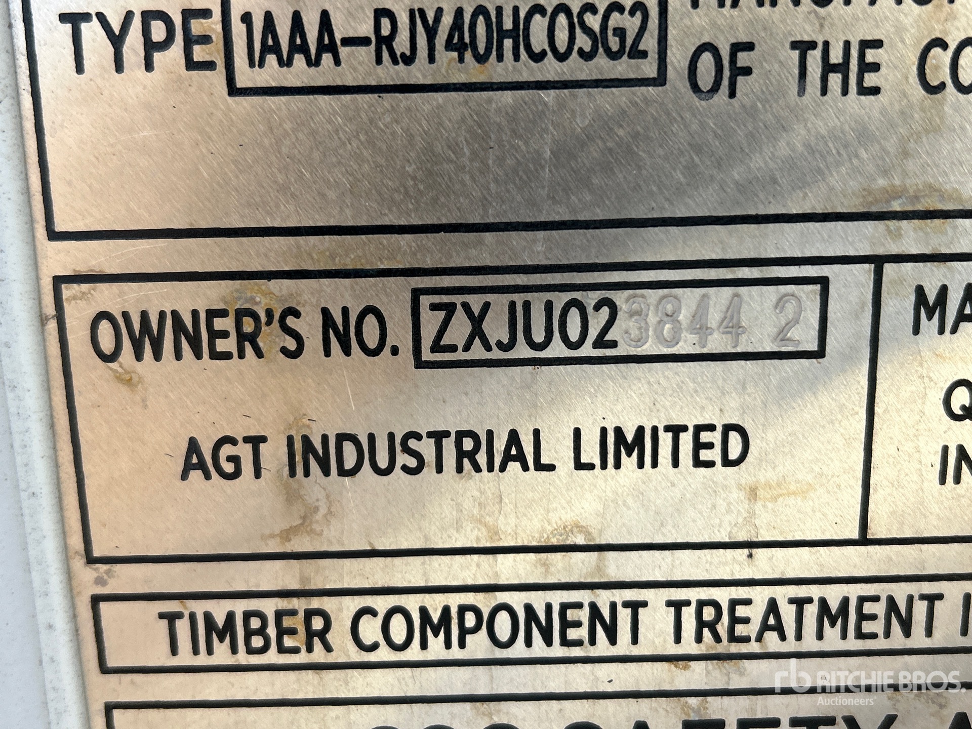 General Appearance with Seriennummer / FIN