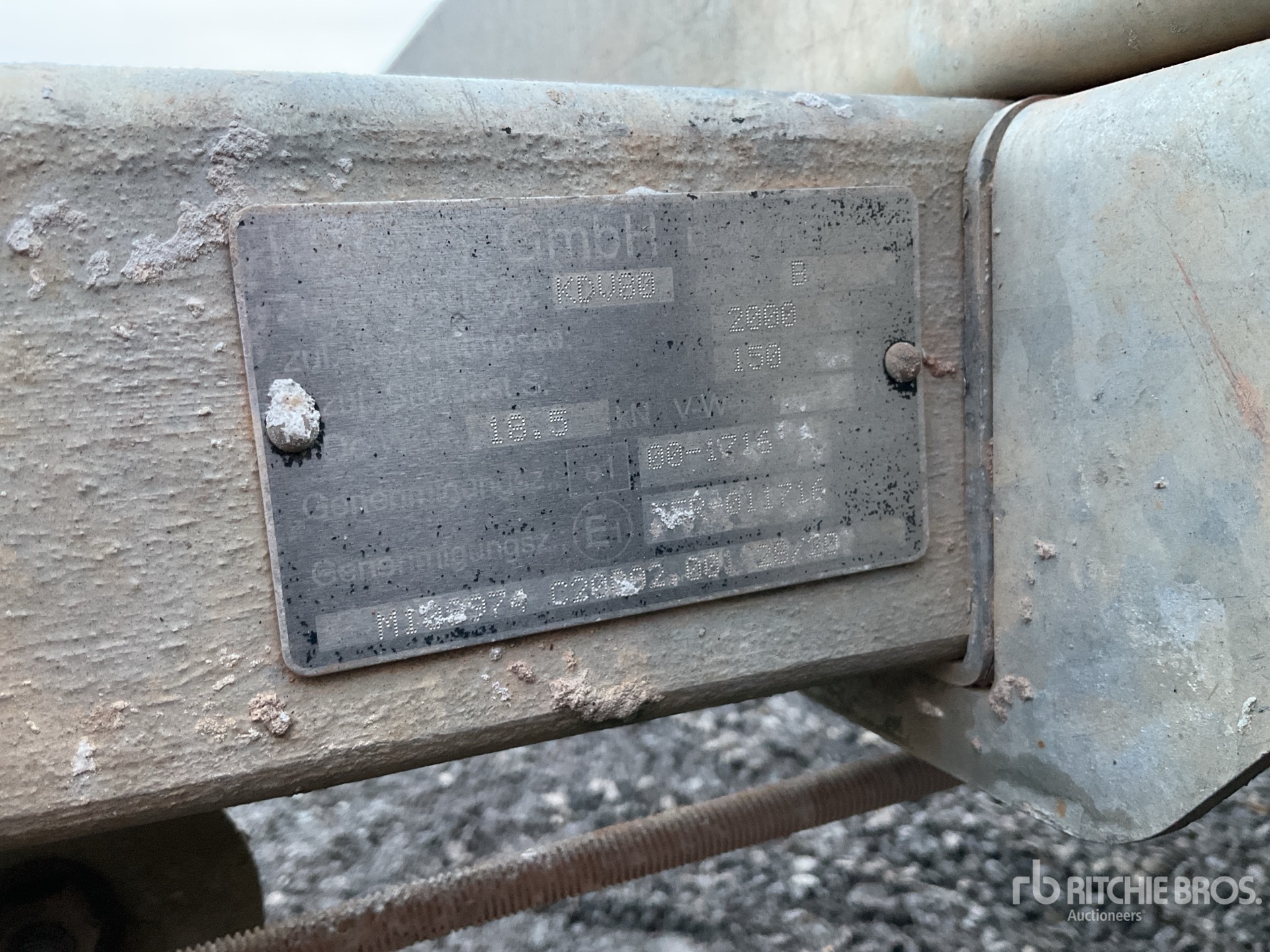 General Appearance with N.º de serie/VIN