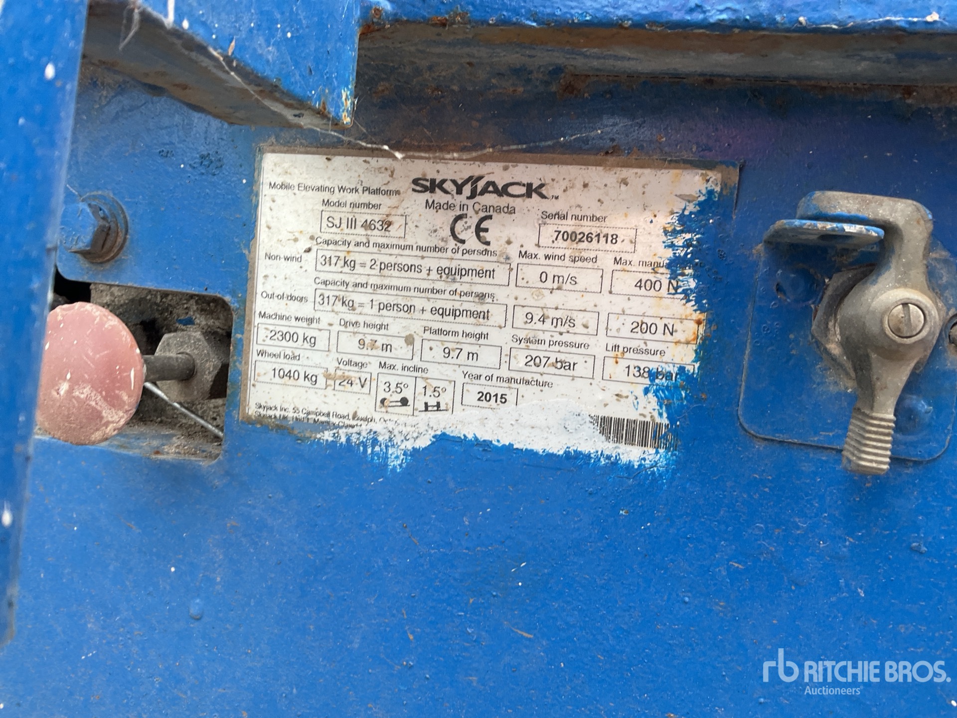 General Appearance with Numero seriale/numero d’identificazione del veicolo (VIN)