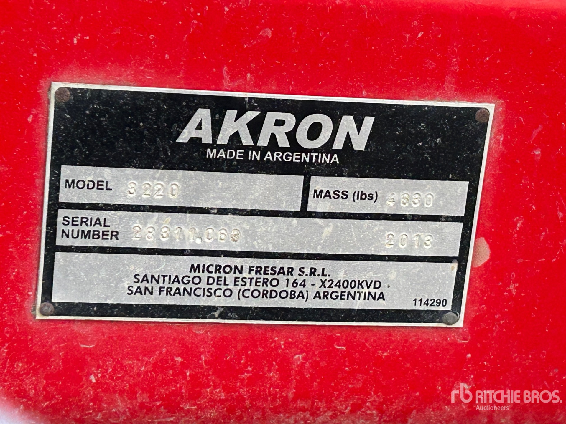 General Appearance with Seriennummer / FIN