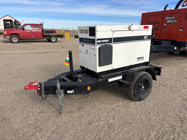 2018 (unverified) Multiquip DCA15SPXU4F 14 kW Mobile Generator Set 2018 (unverified) Multiquip DCA15SPXU4F 14 kW Mobile Generator Set