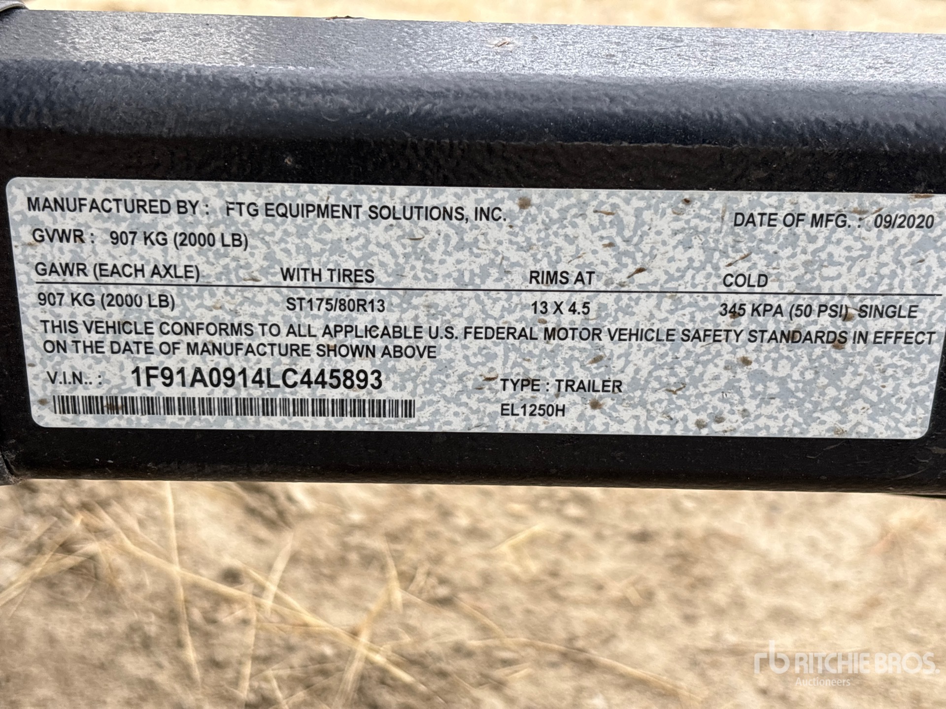 General Appearance with Seriennummer / FIN