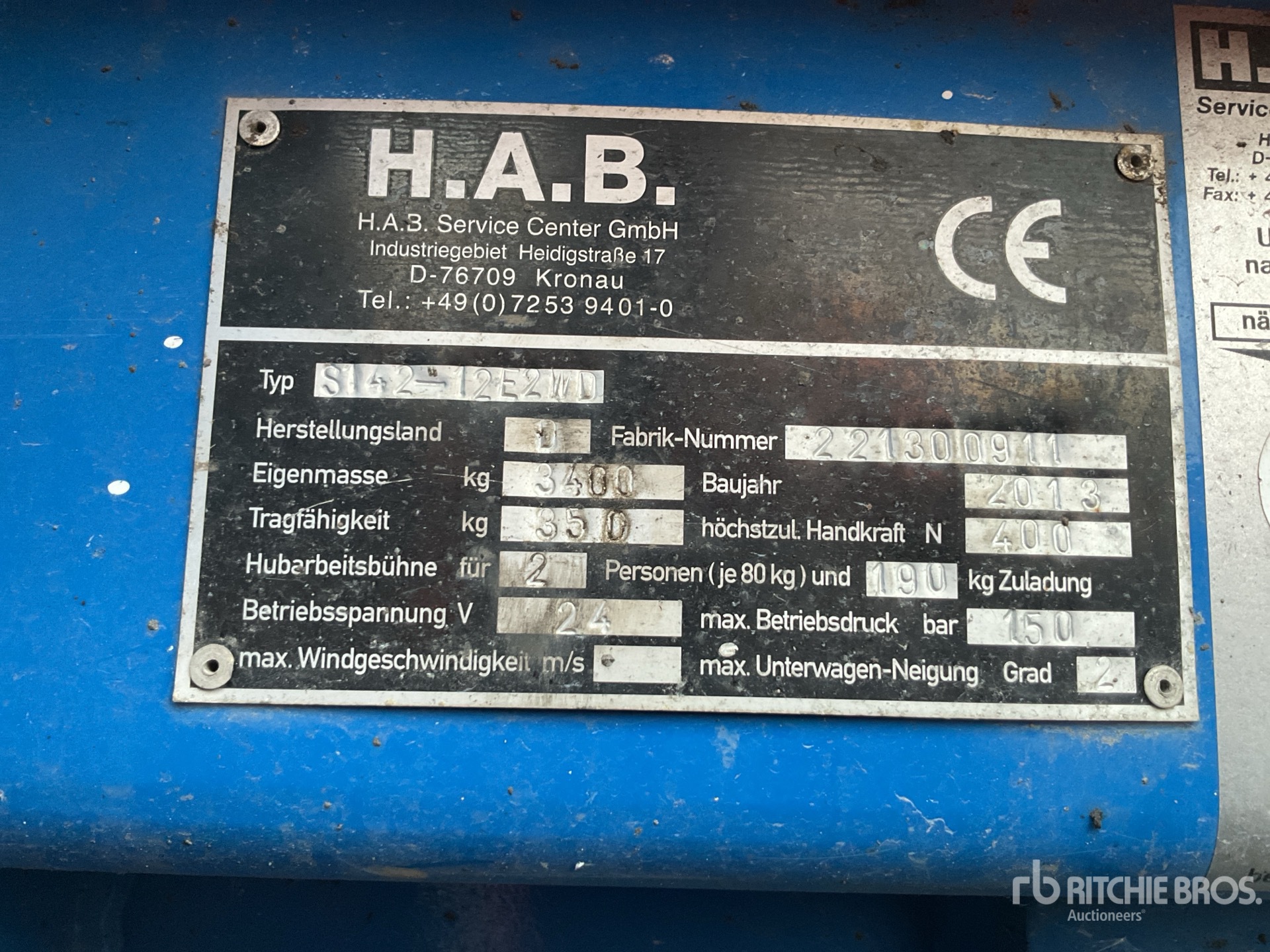 General Appearance with Numero seriale/numero d’identificazione del veicolo (VIN)