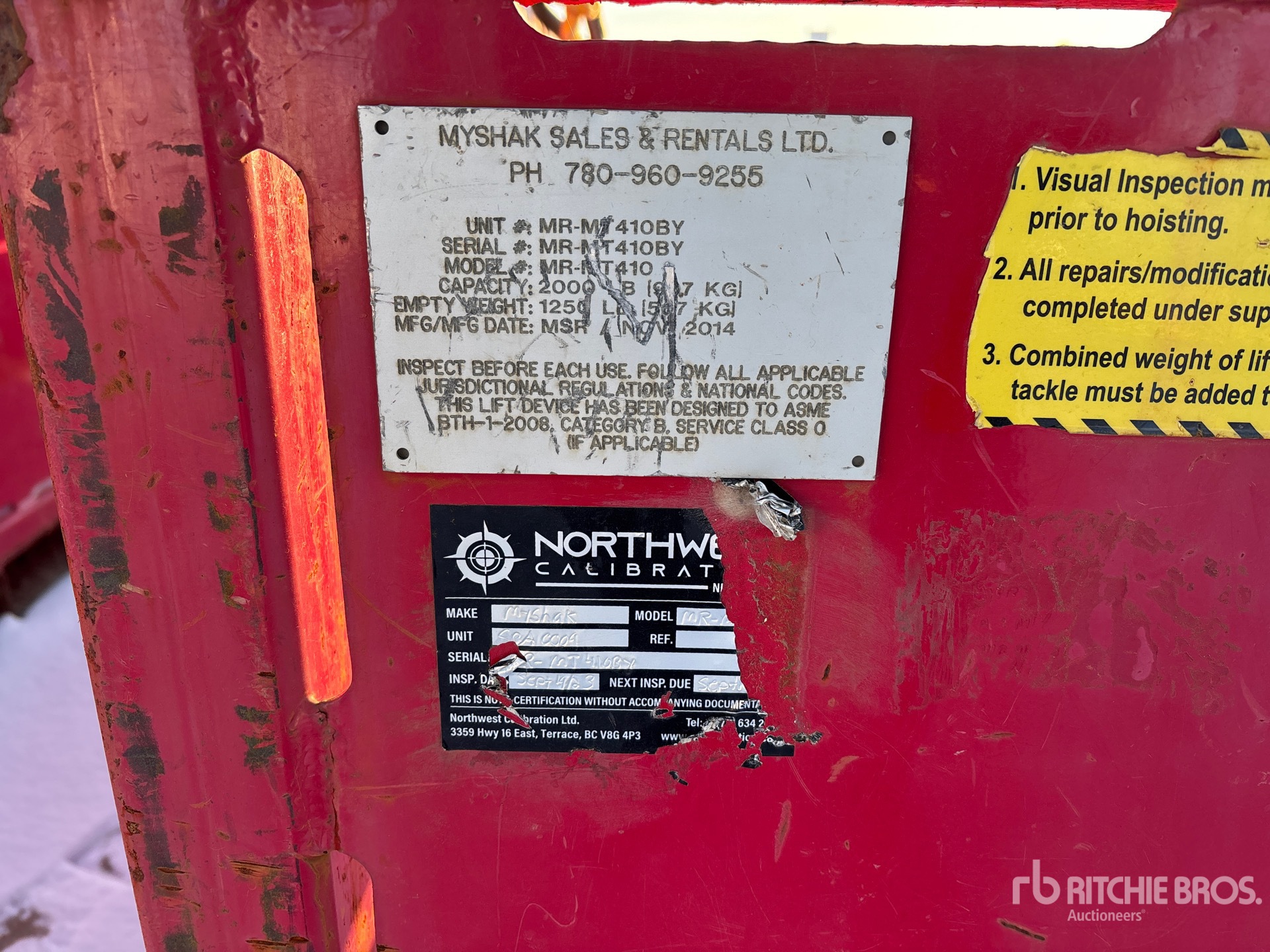 General Appearance with N.º de serie/VIN