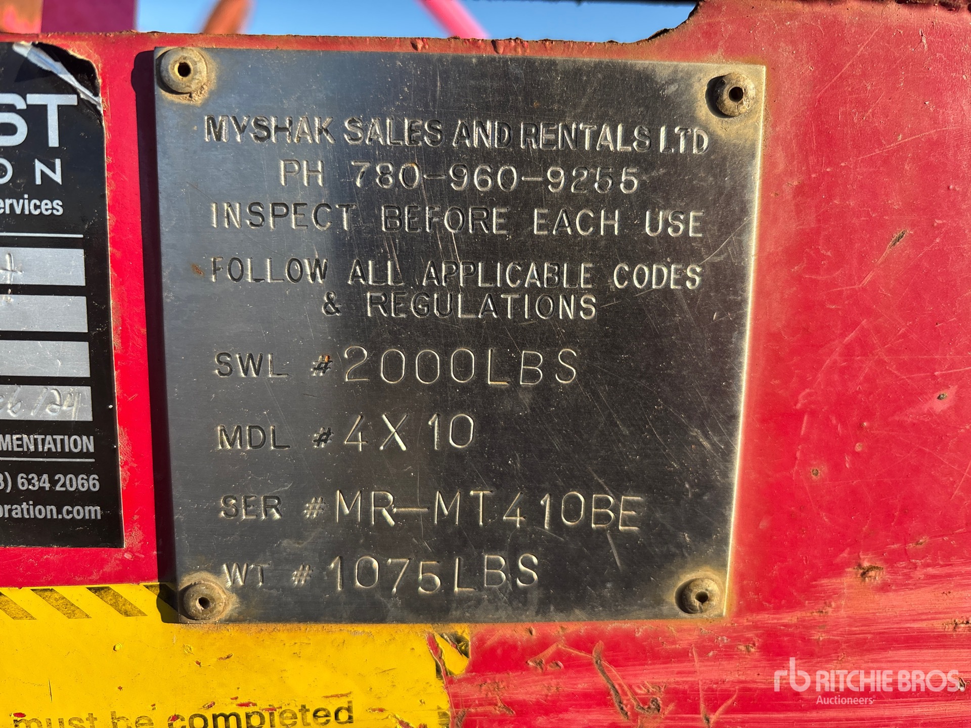 General Appearance with N.º de serie/VIN