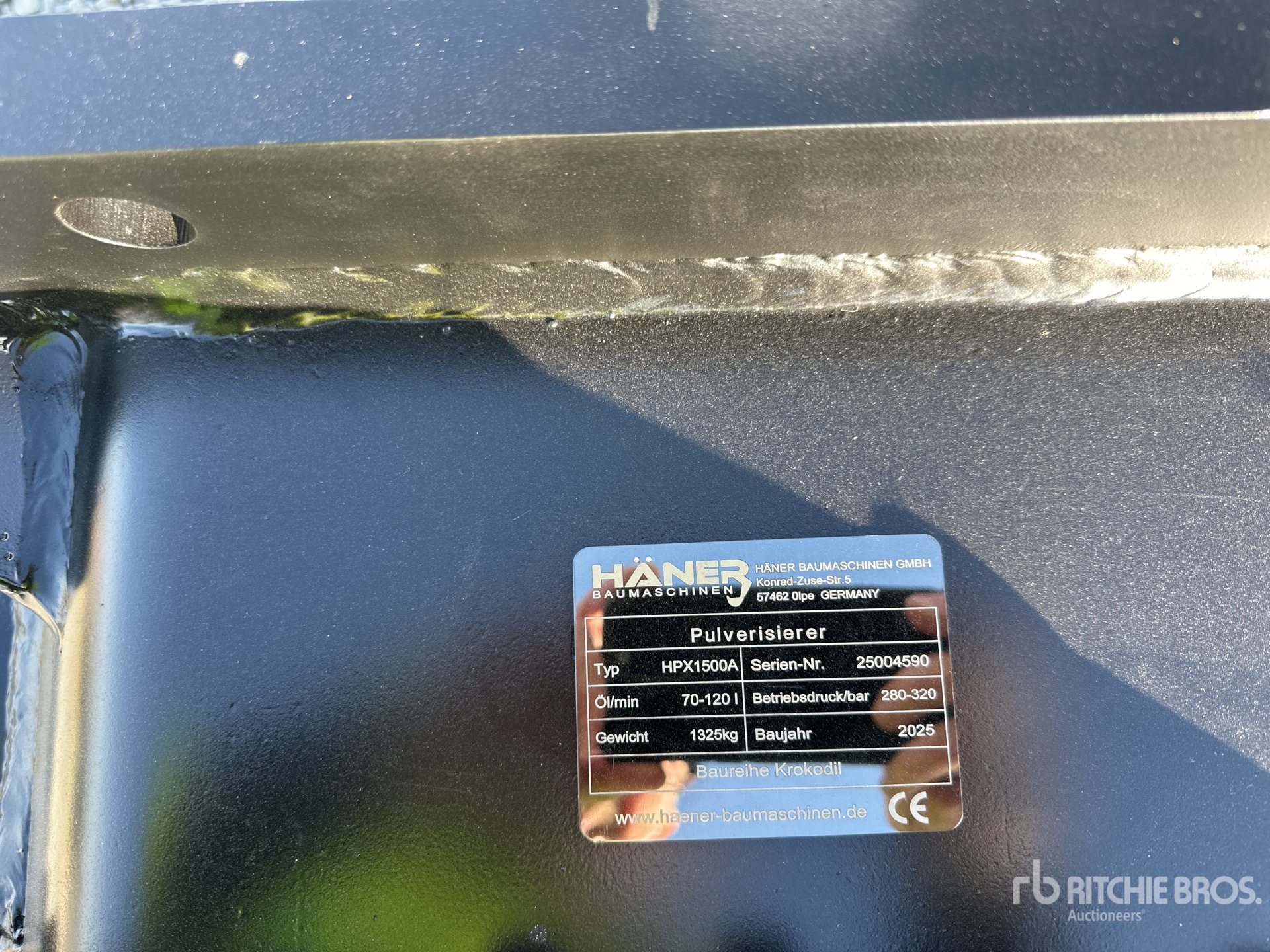 General Appearance with N.º de serie/VIN