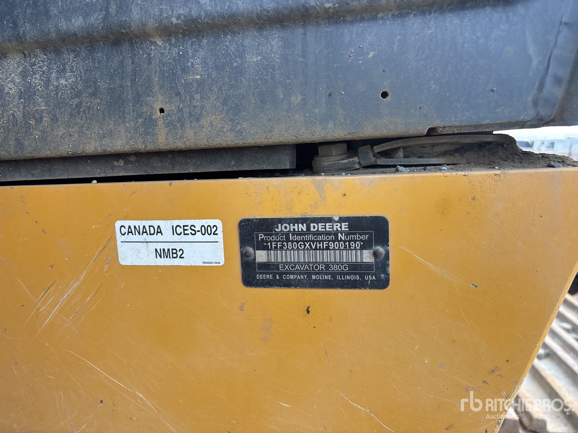 General Appearance with N.º de serie/VIN