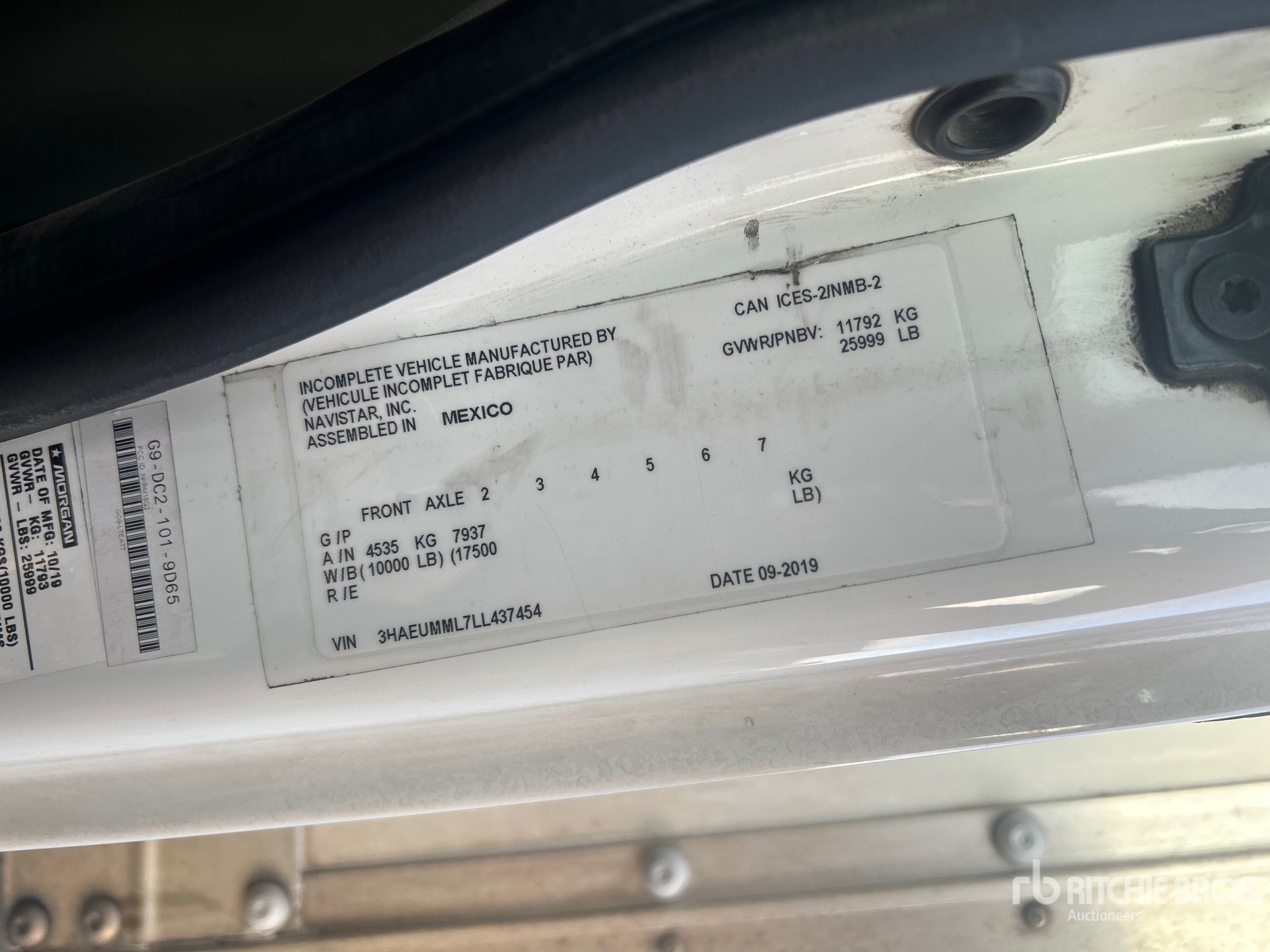 Aspect général with Numéro de série/Numéro d'identification du véhicule automobile