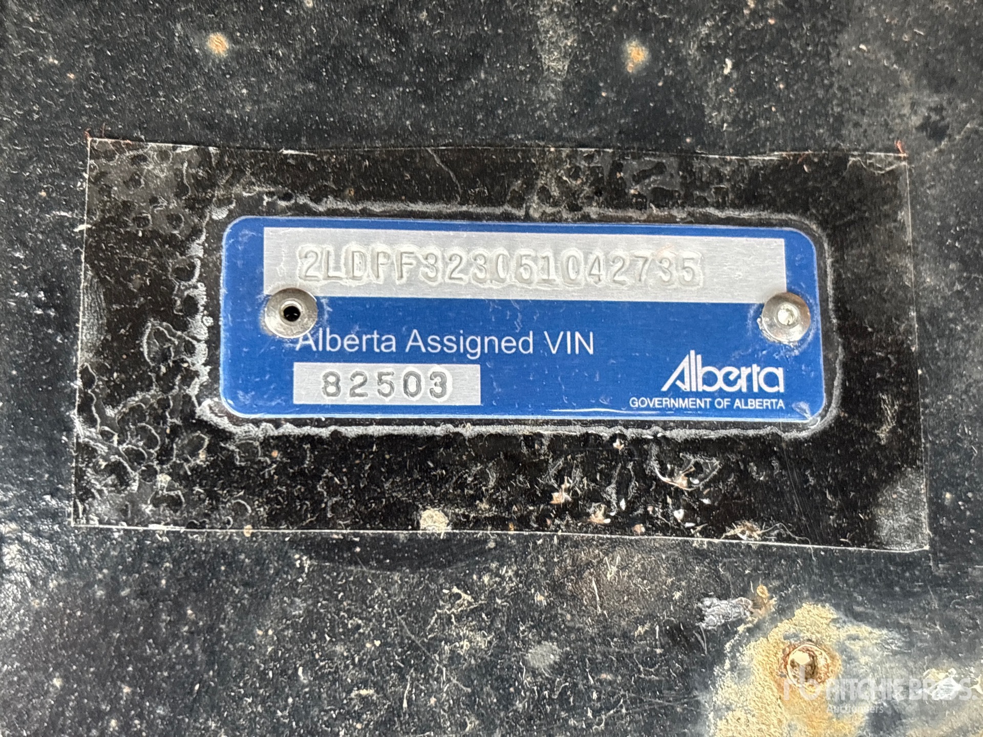 General Appearance with N.º de serie/VIN