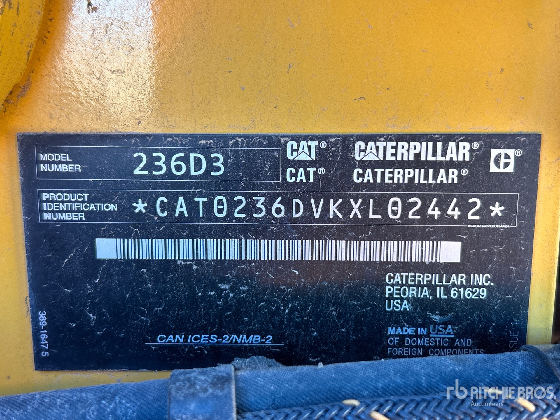 General Appearance with Seriennummer / FIN