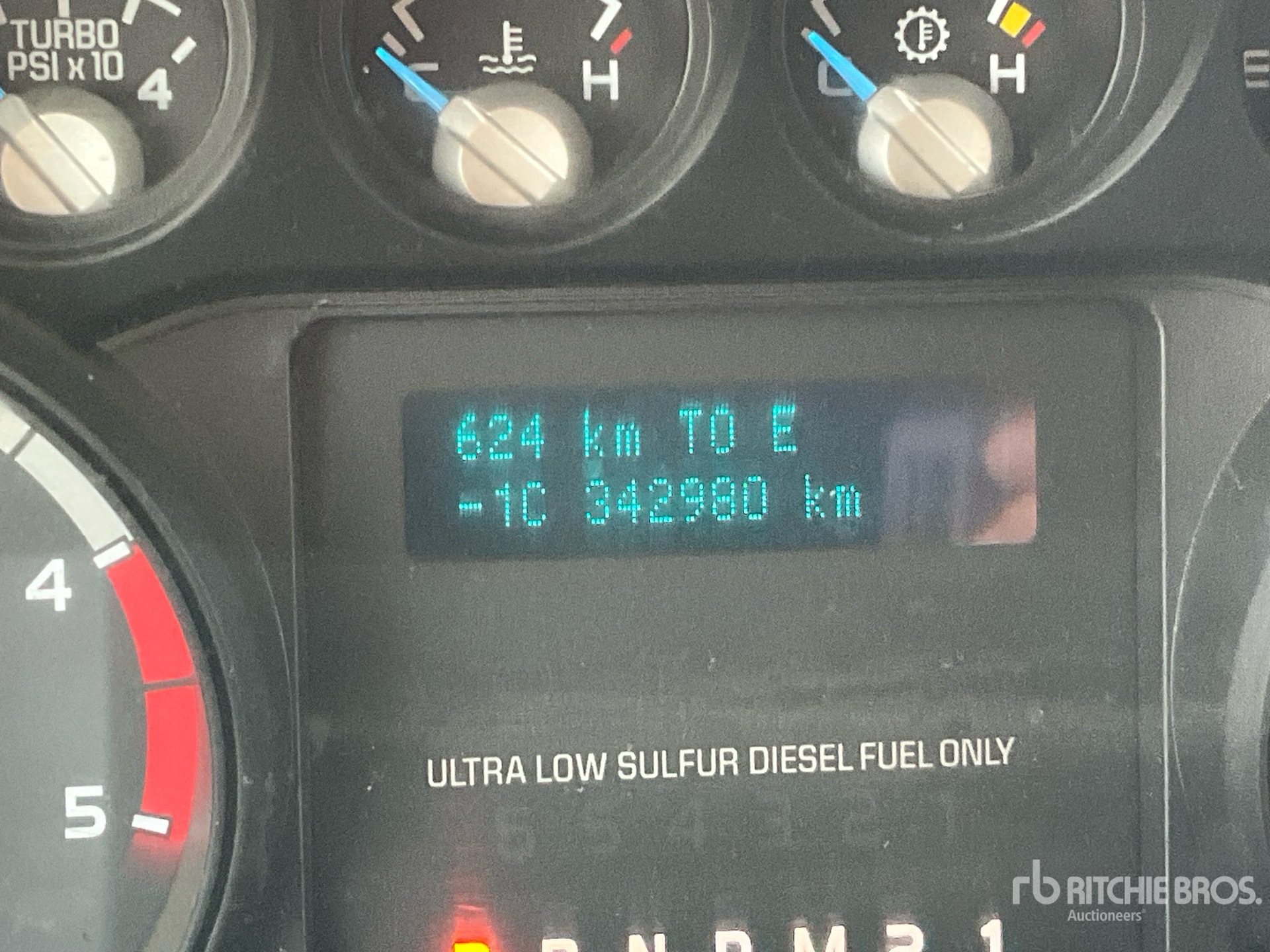 General Appearance with Hour Meter / Odometer