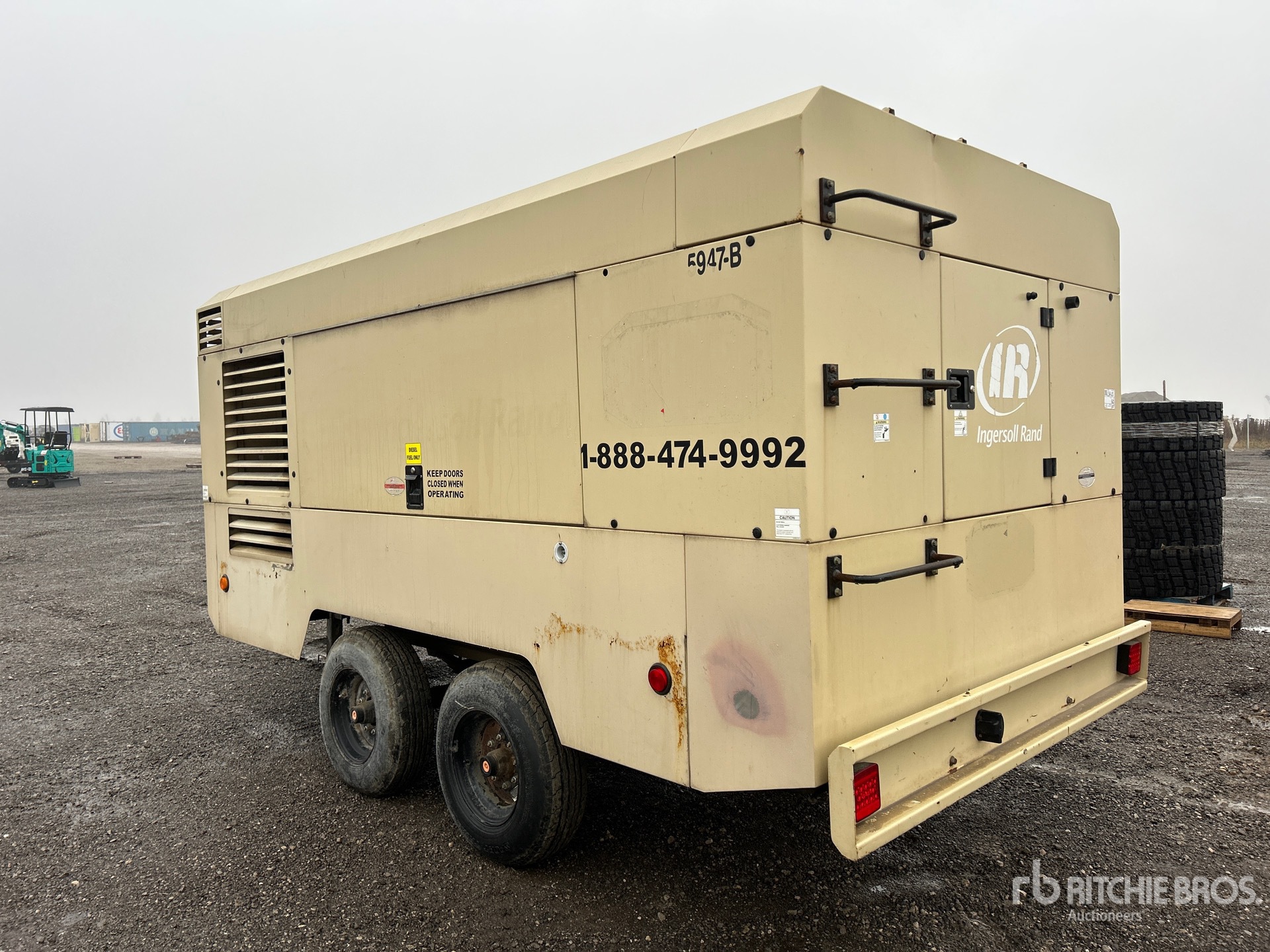 General Appearance with Picture, Left Rear Corner