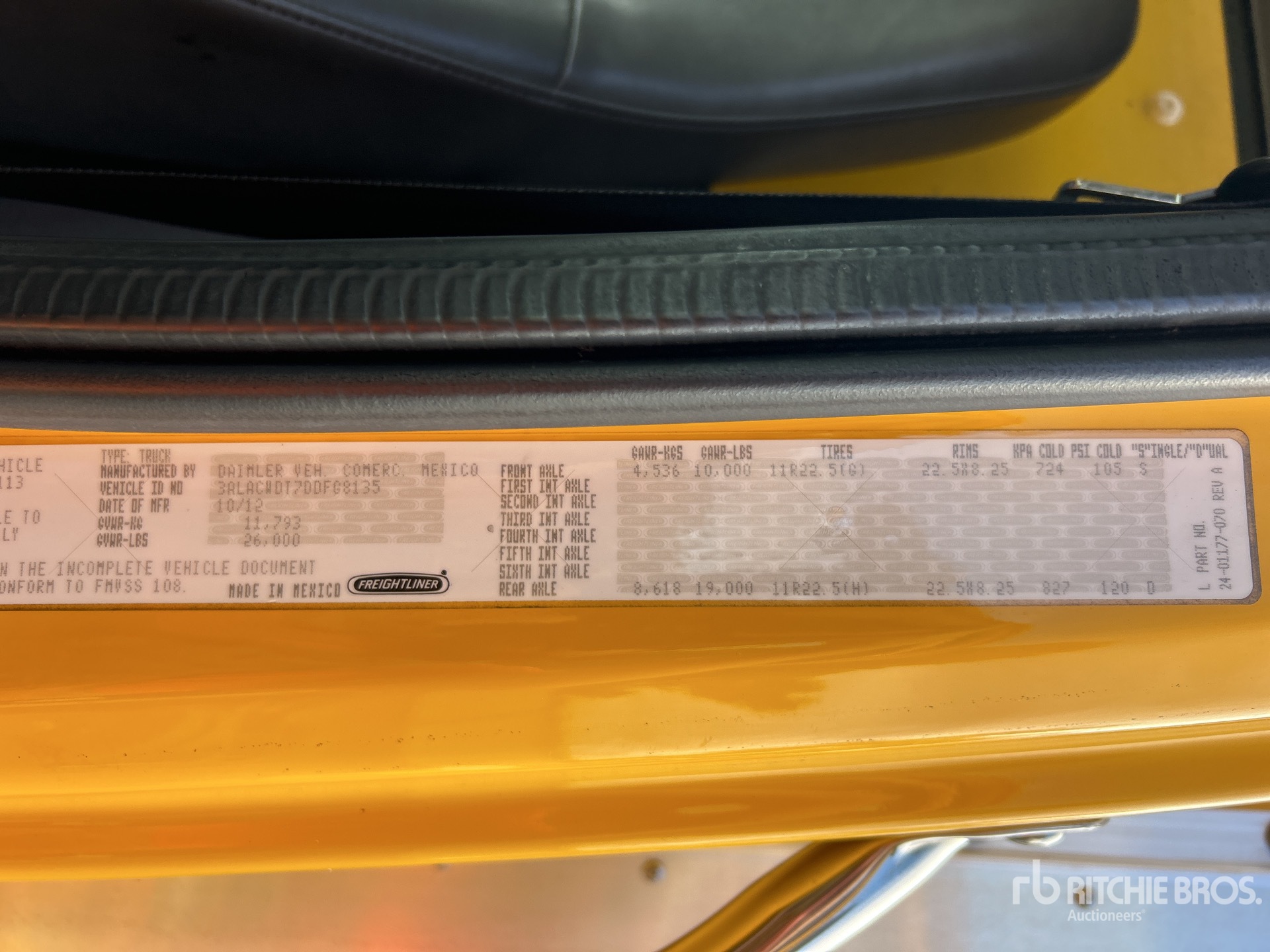 General Appearance with Seriennummer / FIN