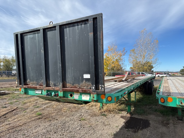 2006 Lufkin 40 ft T/A Flatbed Trailer 2006 Lufkin 40 ft T/A Flatbed Trailer