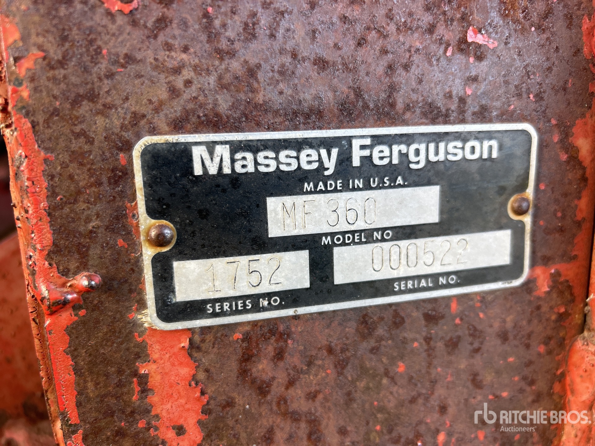 General Appearance with Numer seryjny/numer identyfikacyjny pojazdu