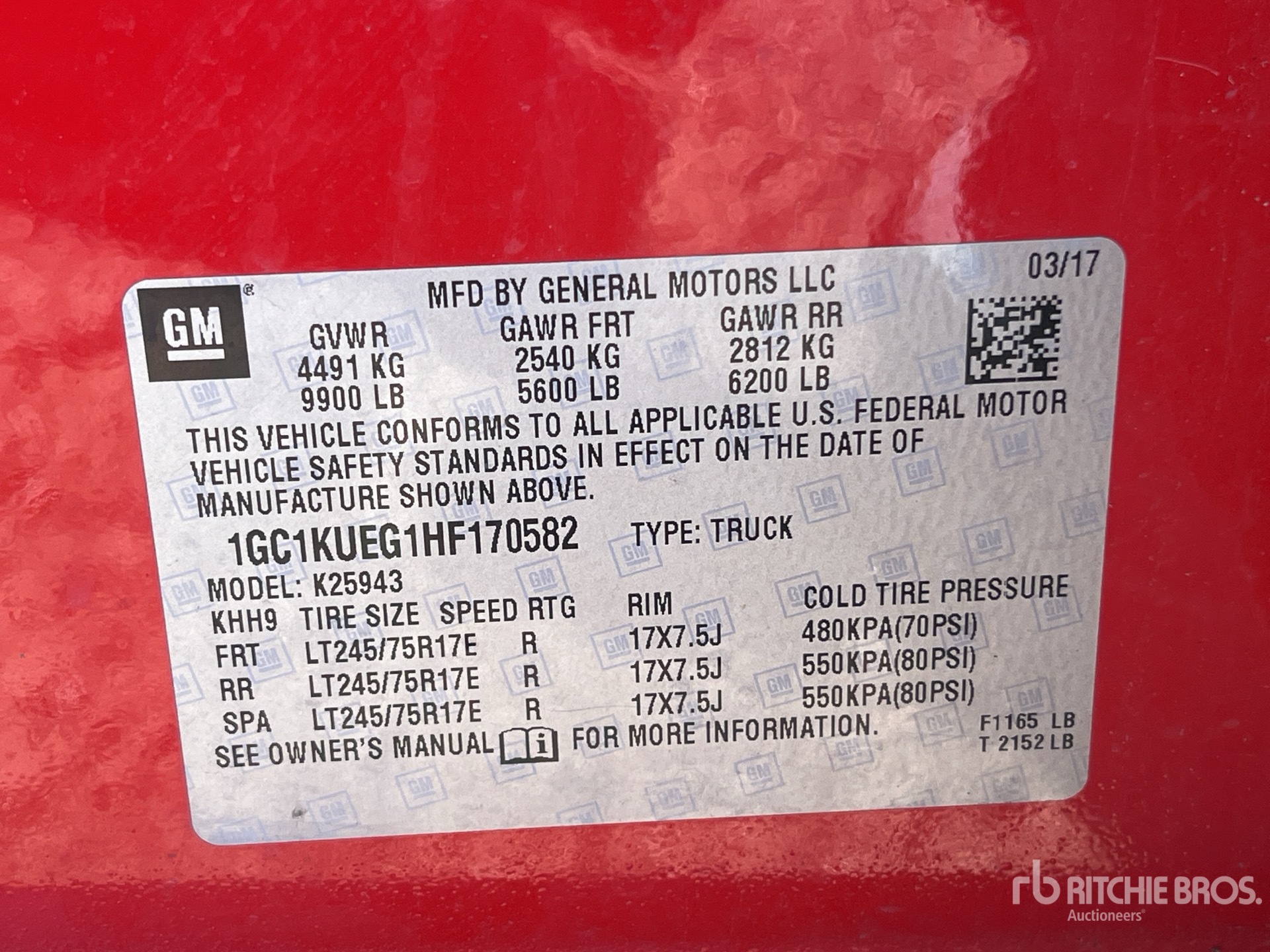 General Appearance with Seriennummer / FIN