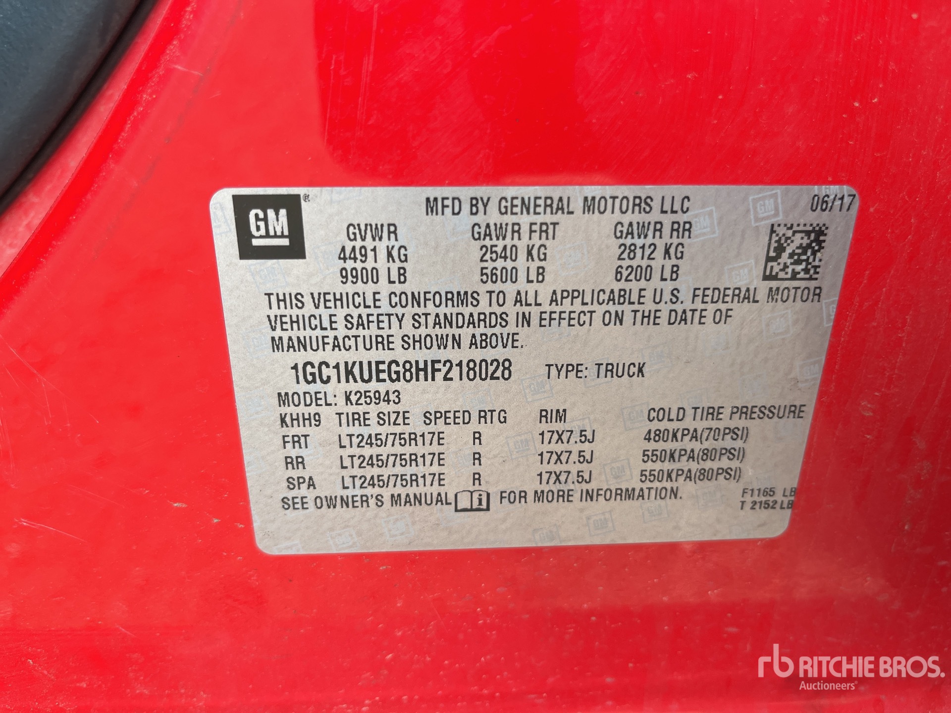 General Appearance with Seriennummer / FIN