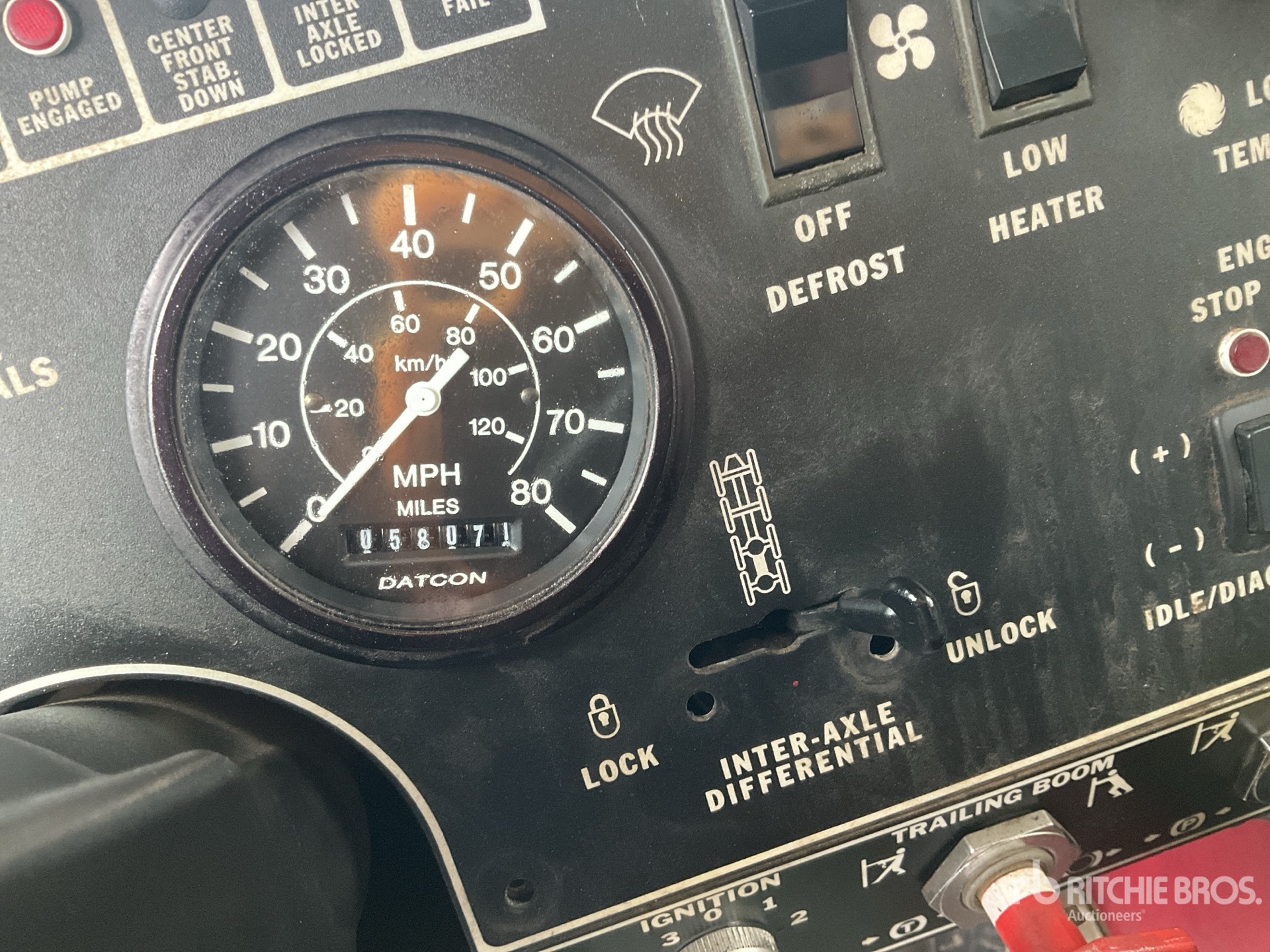 General Appearance with Hour Meter / Odometer