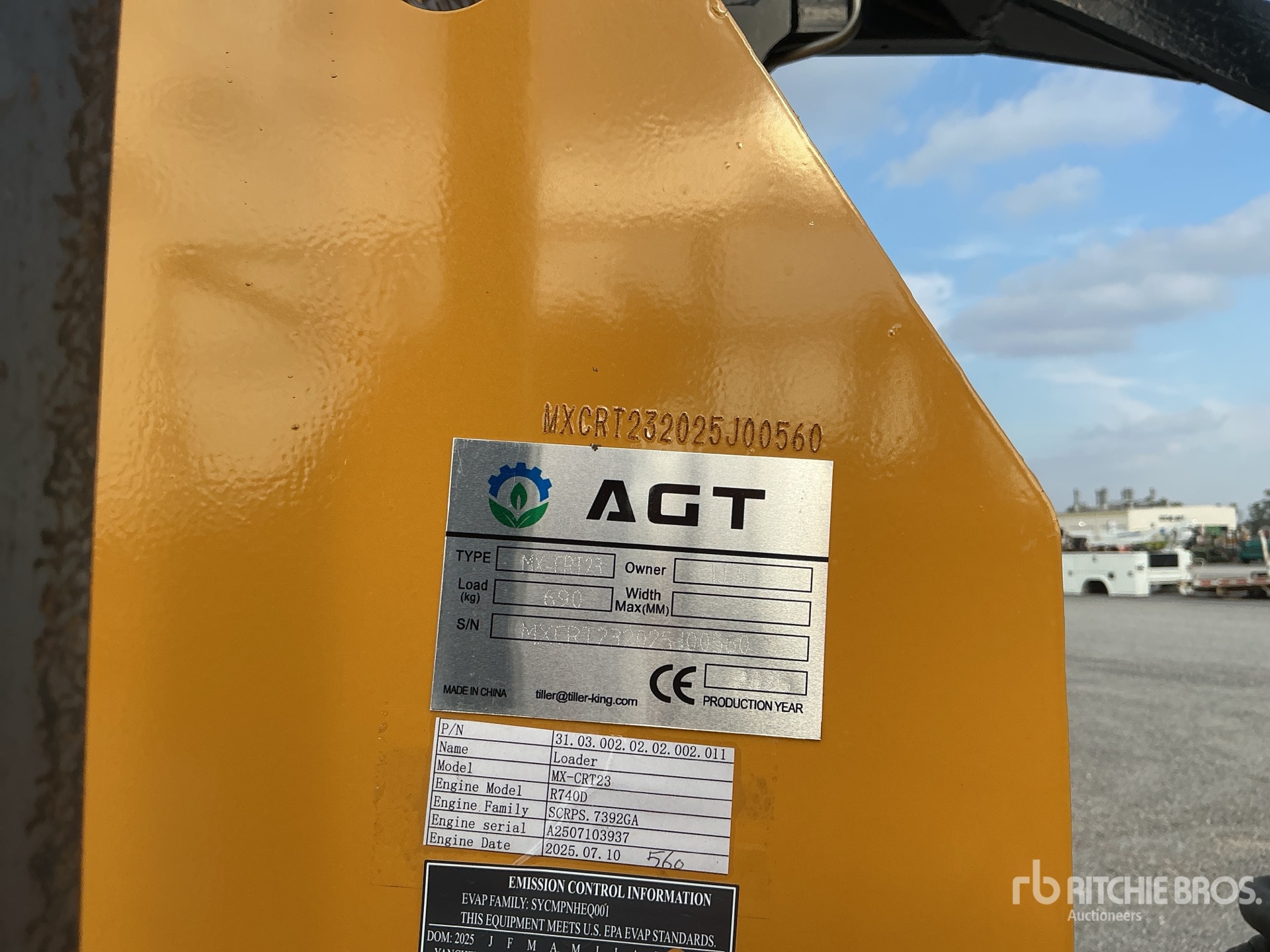 General Appearance with Numero seriale/numero d’identificazione del veicolo (VIN)