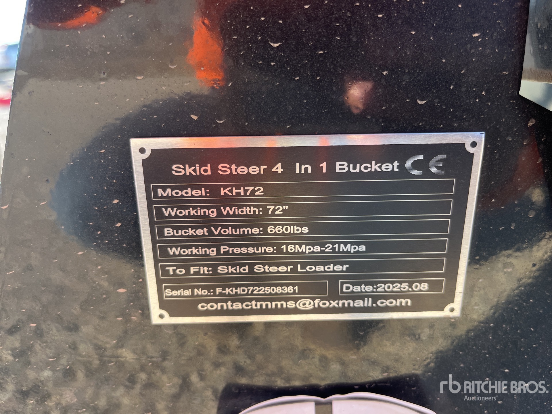 General Appearance with N.º de serie/VIN