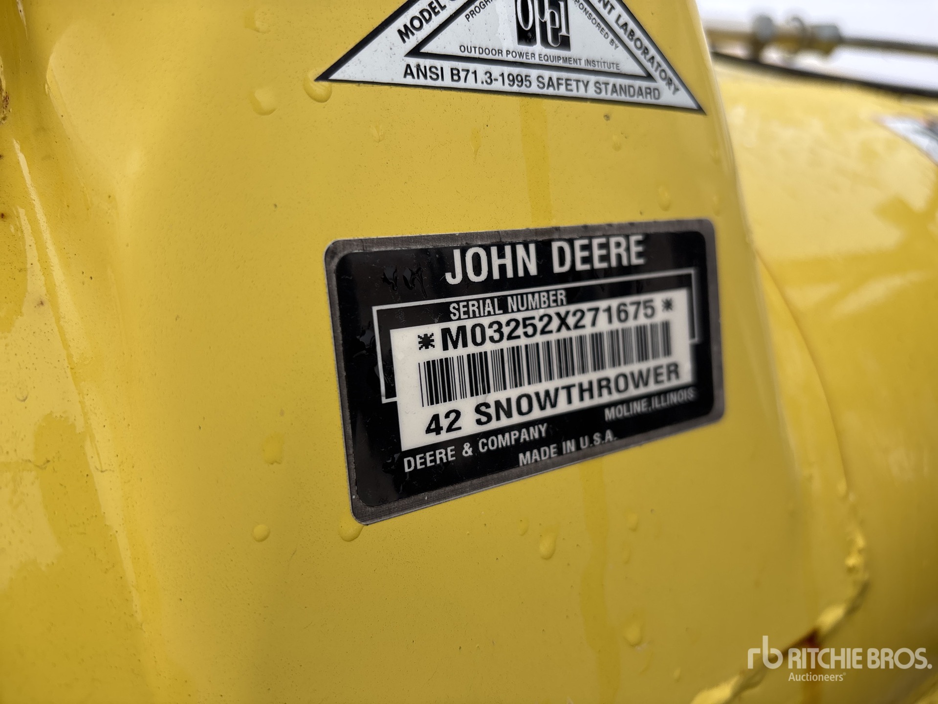 General Appearance with Seriennummer / FIN