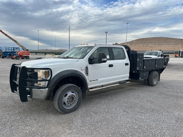2019 Ford F-550 XL 4x4 Crew Cab Flatbed Truck 2019 Ford F-550 XL 4x4 Crew Cab Flatbed Truck