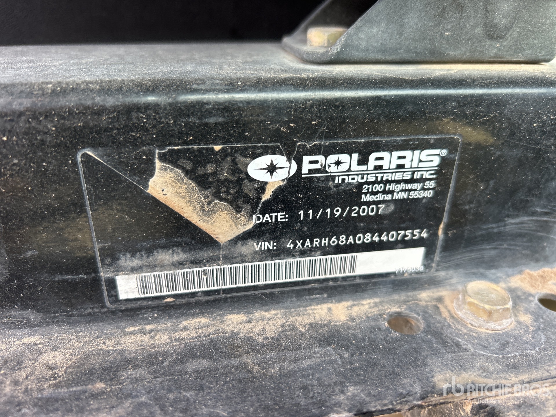 General Appearance with Numer seryjny/numer identyfikacyjny pojazdu