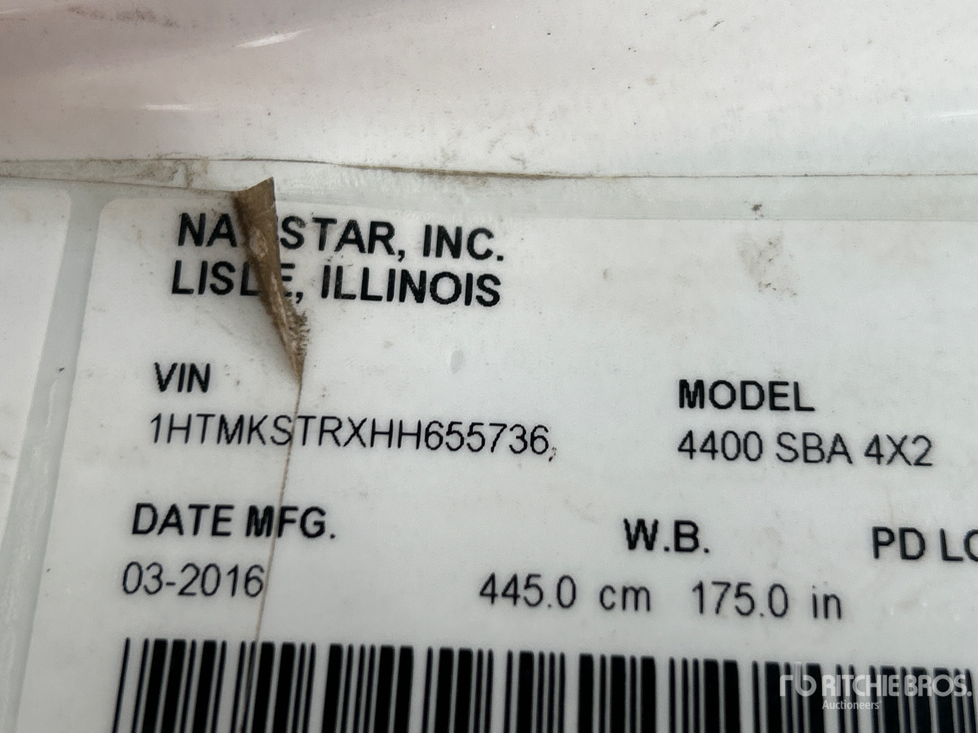 General Appearance with Numéro de série/Numéro d'identification du véhicule automobile