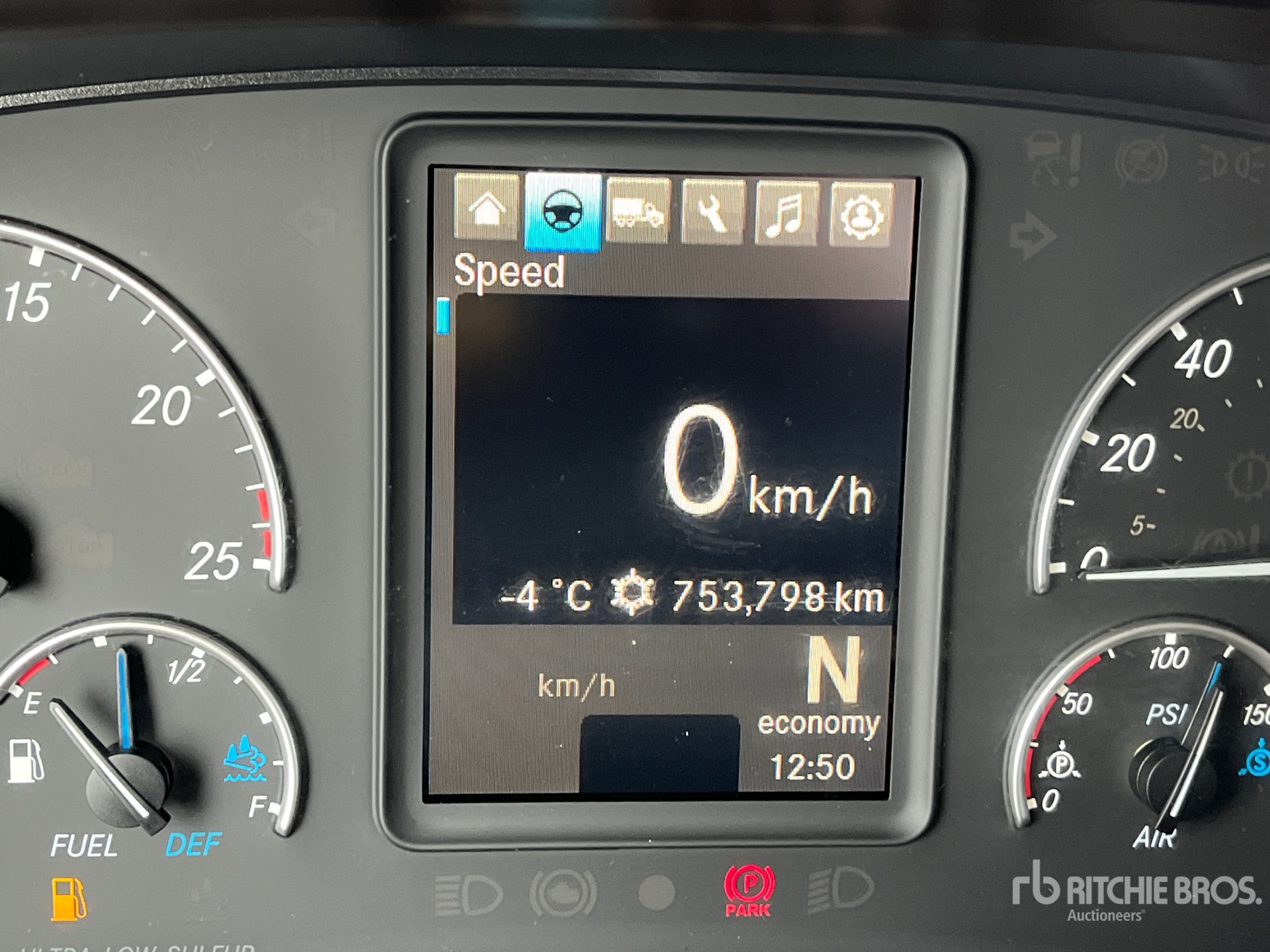 General Appearance with Hour Meter / Odometer