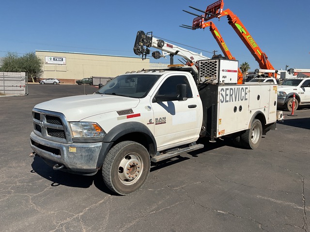 2017 Ram 5500 4x4 Service Truck