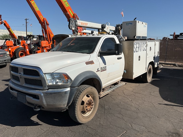 2018 Ram 5500 4x4 Service Truck