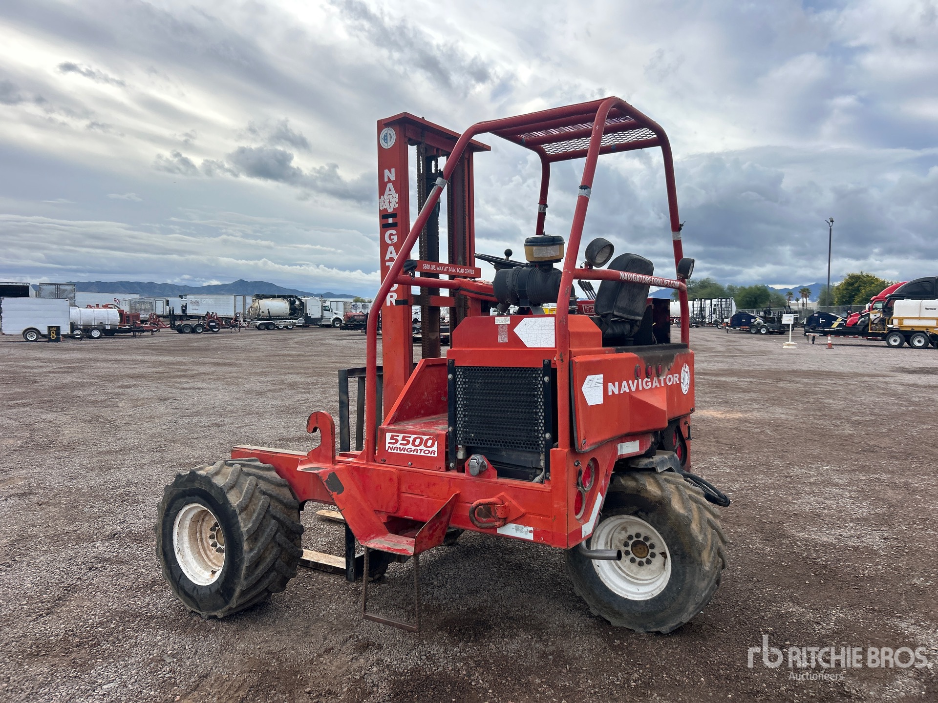 General Appearance with Picture, Left Rear Corner