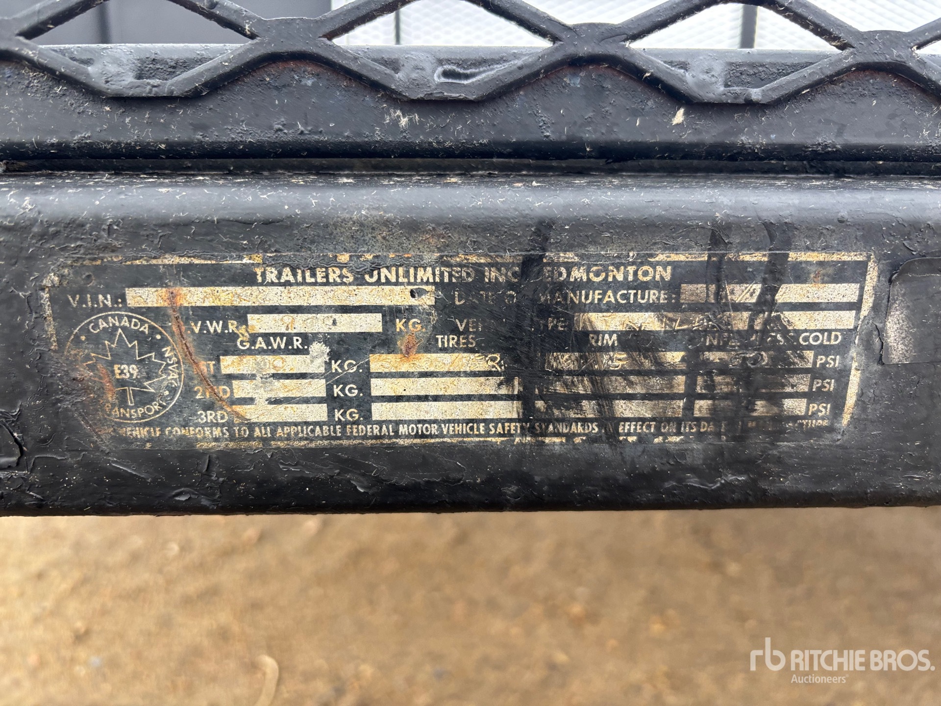 General Appearance with Numero seriale/numero d’identificazione del veicolo (VIN)