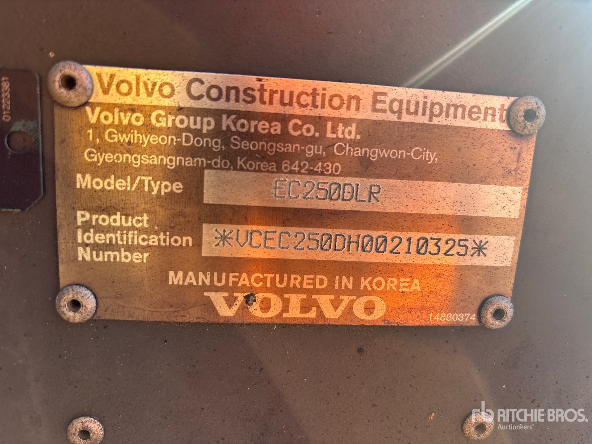 General Appearance with N.º de serie/VIN