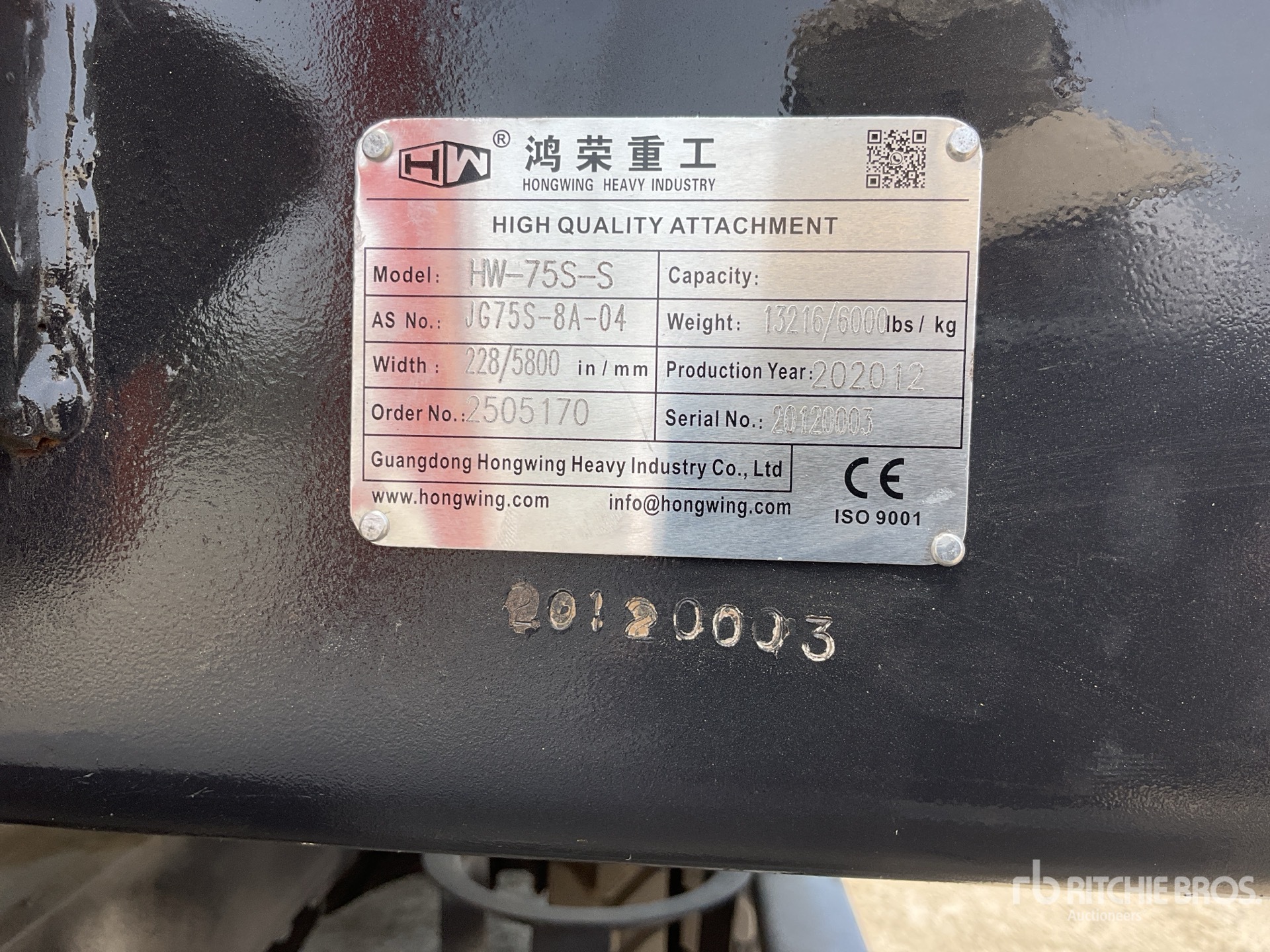 General Appearance with Seriennummer / FIN