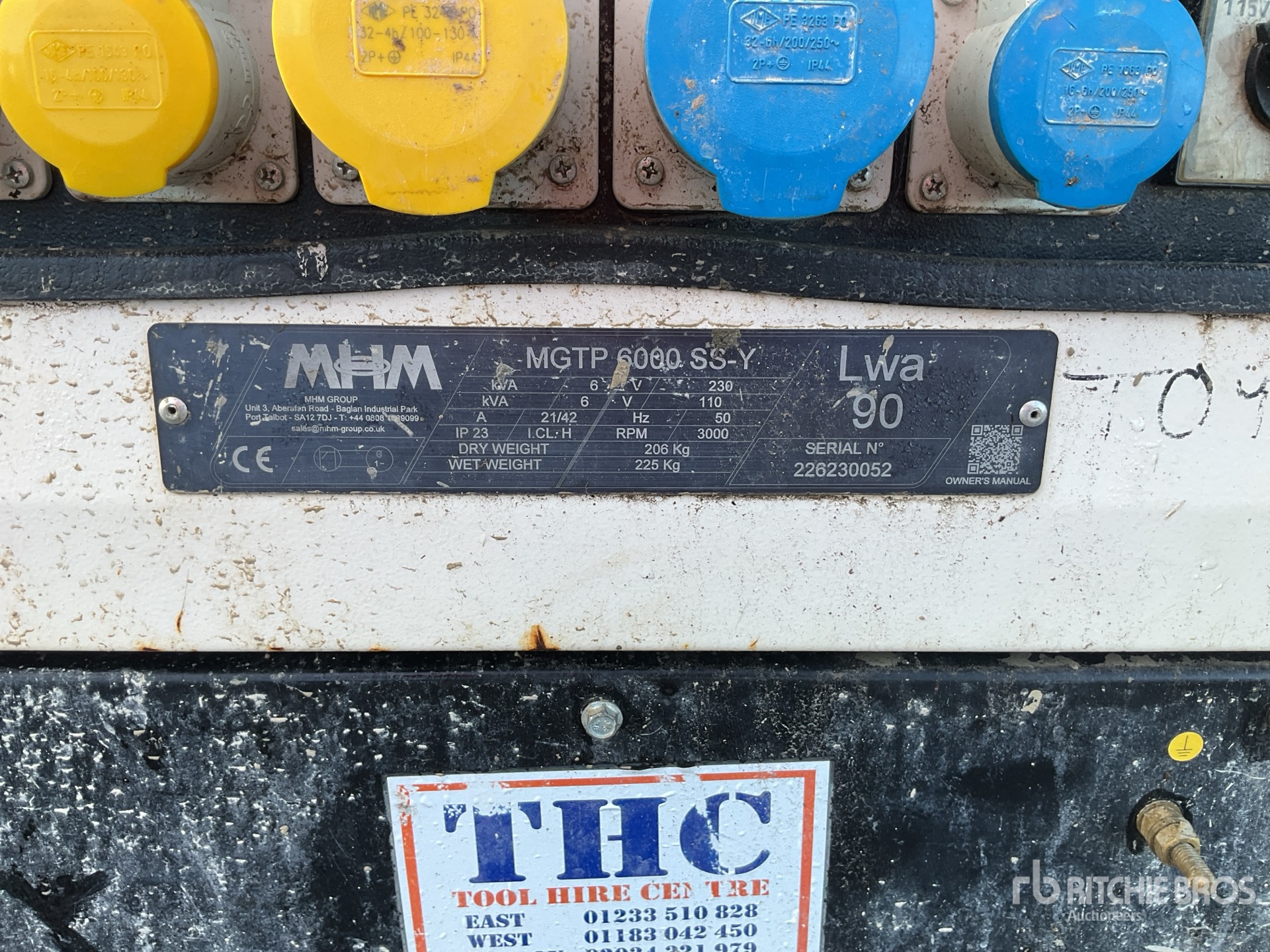 General Appearance with Seriennummer / FIN